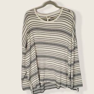 Eileen Fisher, XL, NWT, Striped Peruvian Sweater
